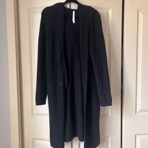 Aritzia Babaton Black Women's Long Cardigan